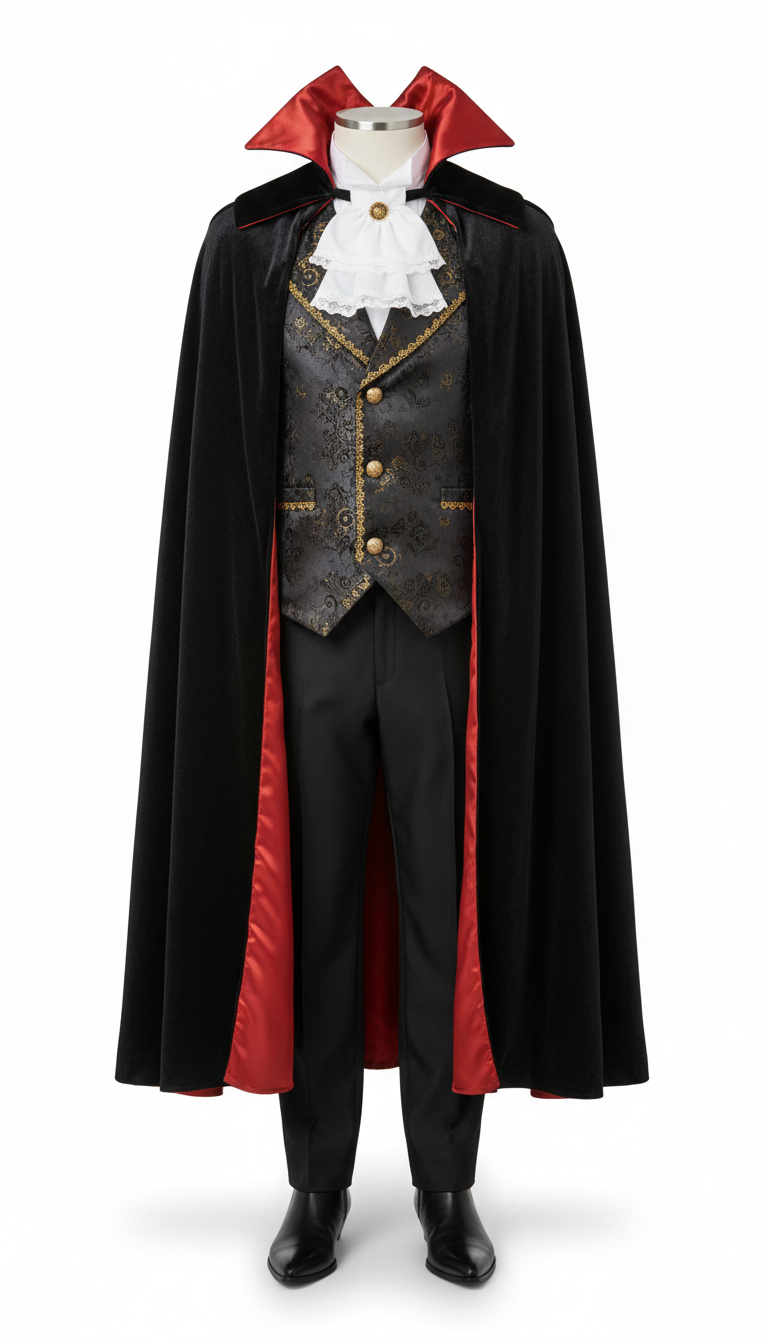 Costume Vampire Comte Velours
