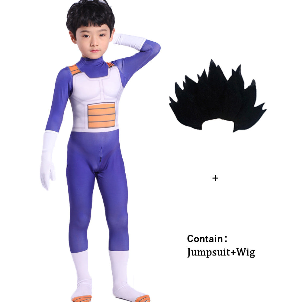 Costume Cosplay Vegeta Dragon Ball Enfant - vue 6