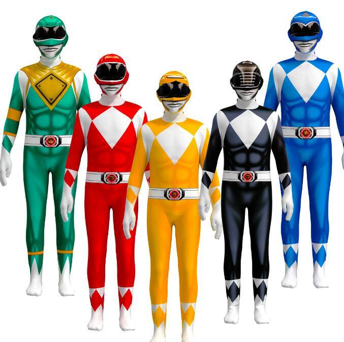 Costume Cosplay Power Rangers Enfant