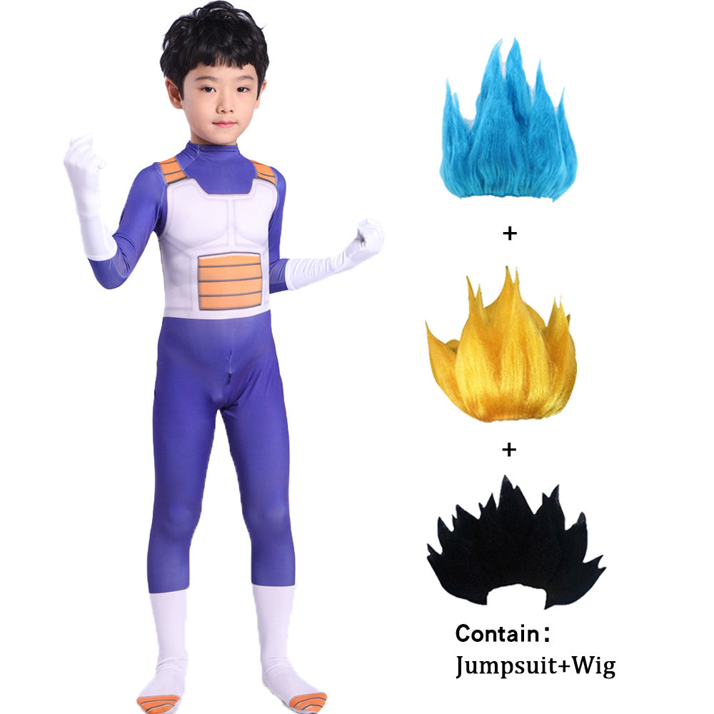 Costume Cosplay Vegeta Dragon Ball Enfant