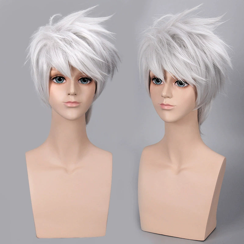 Perruque Cosplay Kakashi Ninja - vue 4