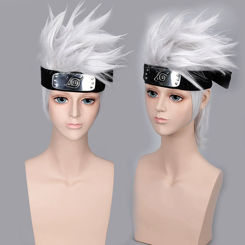 Perruque Cosplay Kakashi Ninja