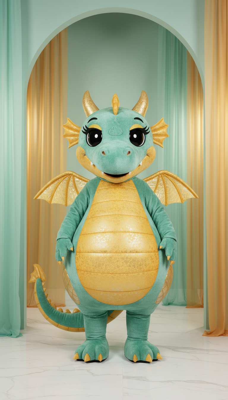 Costume Dragon Doré