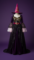 Robe de Sorcière Lune Noire
