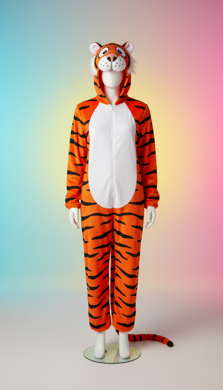 Cape & Masque Tigre Masqué